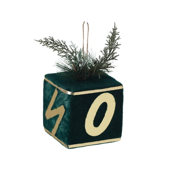 A Green Christmas Star Ornament Assortment 8Cm, Plastic Five-Point Star Decor For Tree Gift Package