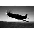thumbnail image 1 of A Grumman F6F Hellcat fighter plane in flight over Chino, California Poster Print (17 x 11), 1 of 2