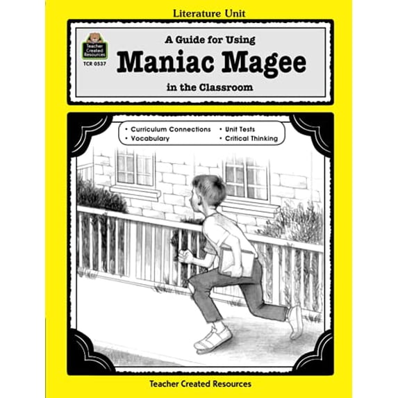 Pre-Owned A Guide for Using Maniac Magee in the Classroom (Literature Units) Paperback