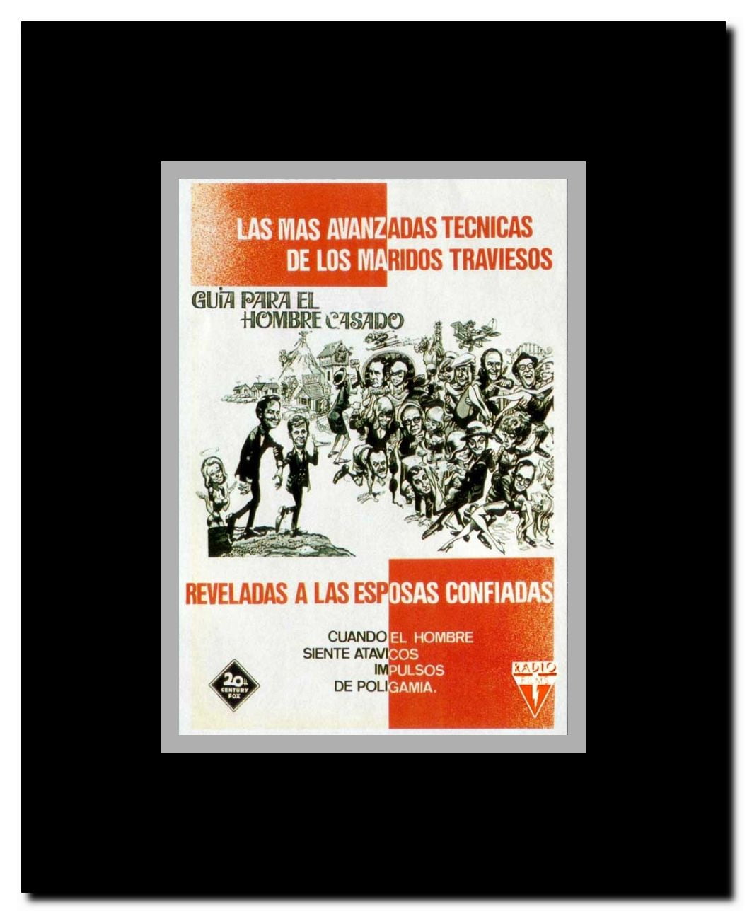A Guide for the Married Man Framed Movie Poster