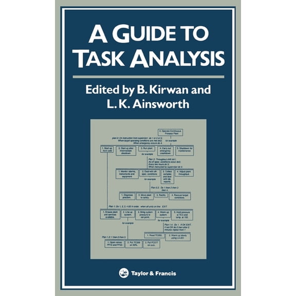 A Guide To Task Analysis: The Task Analysis Working Group, (Hardcover)