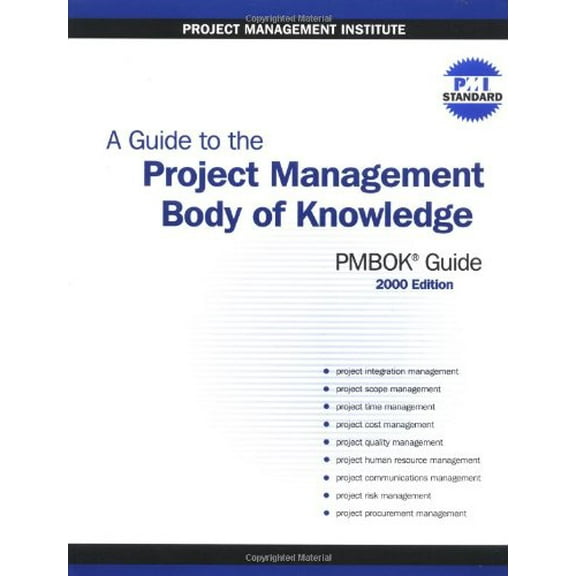 Pre-Owned A Guide to the Project Management Body of Knowledge: Pmbok Guide (Paperback) by Project Management Institute (Creator)
