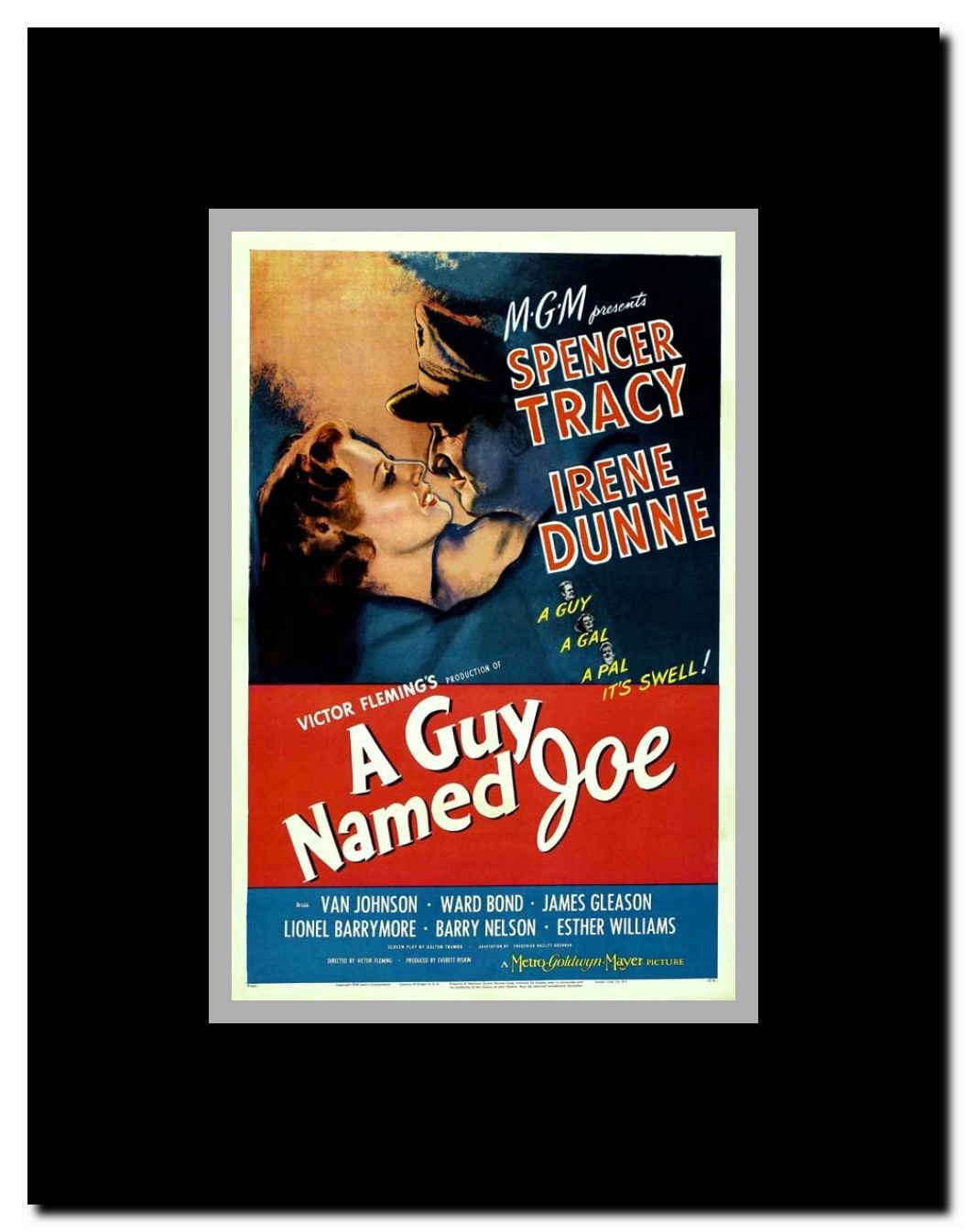 A Guy Named Joe Framed Movie Poster