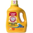 thumbnail image 1 of ARM & HAMMER Laundry Detergent Liquid, Clean Burst, 110 fl oz, 110 Loads, 1 of 12