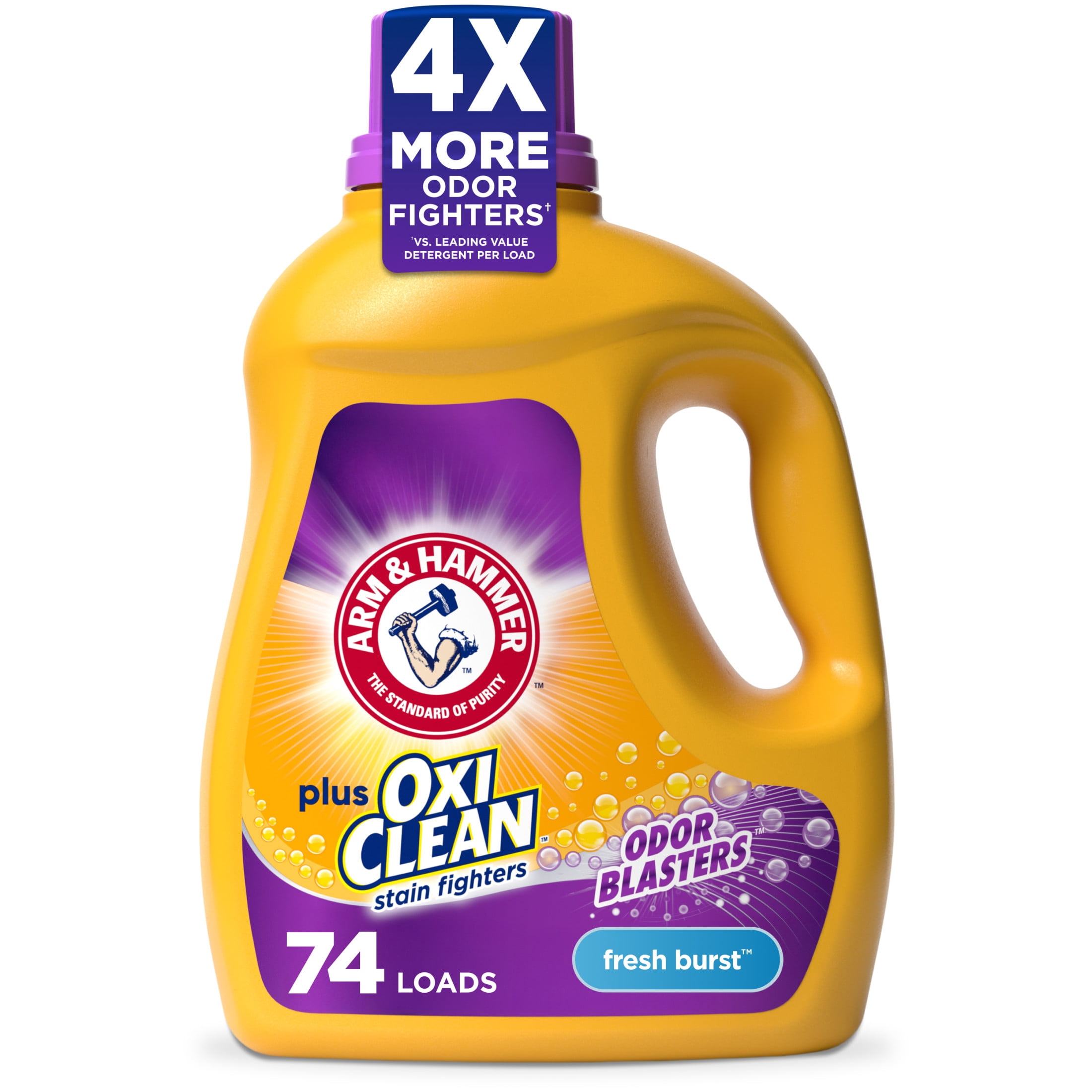 Arm & Hammer Odor Blasters タイド洗剤 ARM & HAMMER Plus OxiClean with Odor Blasters Liquid Detergent