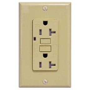 A H Lighting GFCI-20-I-TR 20A A Tamper-Resistant GFCI Receptacle, Ivory