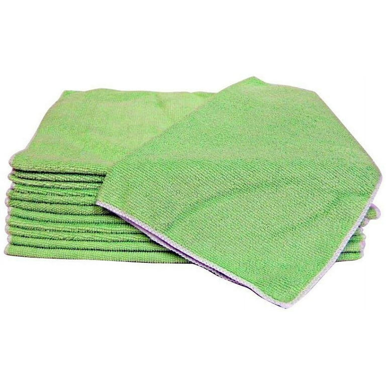 WEAWE Microfiber Cleaning Cloth-24Pcs (13x13 inch) 2100 Series