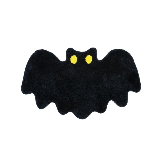 A Halloween Bat Doormat 23.6X15.7 Inch Non Slip Entryway Rug