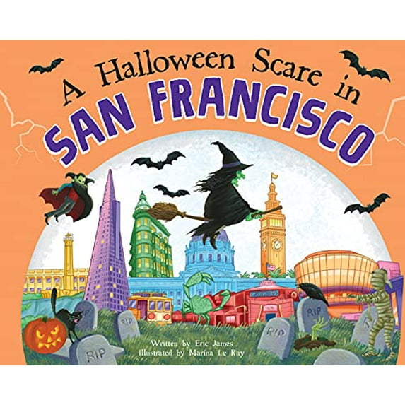 Pre-Owned A Halloween Scare in San Francisco (Hardcover) by Eric James