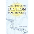 thumbnail image 1 of Pre-Owned Handbook of Diction for Singers: Italian, German, French (Paperback) 0195325591 9780195325591, 1 of 1