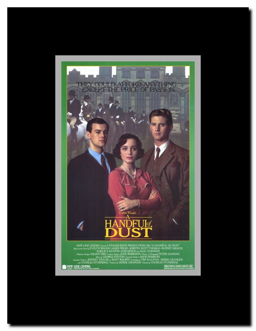 A Handful of Dust Framed Movie Poster