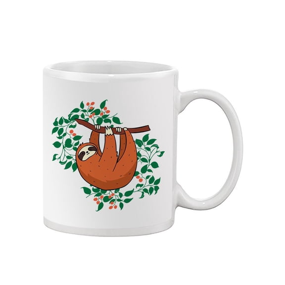 A Hanging Sloth Mug - SPIdeals Designs,