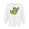 thumbnail image 1 of A Happy Crocodile Long Sleeve Toddler -Image by Shutterstock,  3 Toddler, 1 of 4