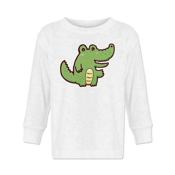 A Happy Crocodile Long Sleeve Toddler -Image by Shutterstock, 3 Toddler