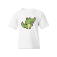 thumbnail image 1 of A Happy Crocodile T-Shirt Juniors -Image by Shutterstock,  Large, 1 of 4