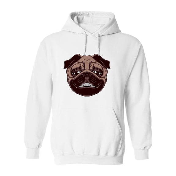 A Happy Dog Hoodie Men -Image by Shutterstock, Male Large