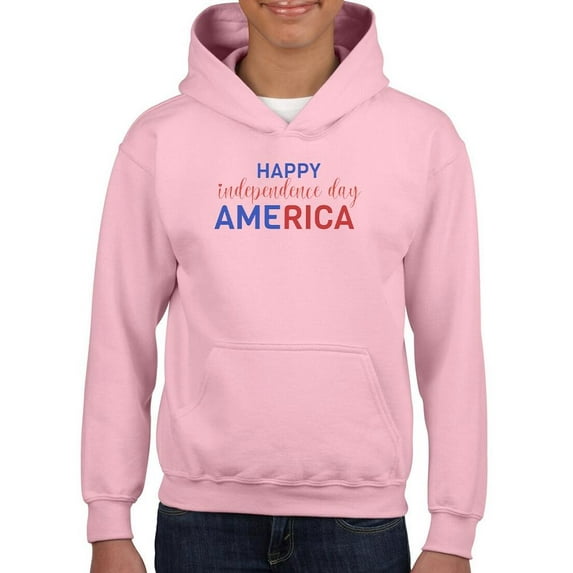 A Happy Independence Day. Hoodie Juniors -Image by Shutterstock, Small