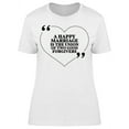 thumbnail image 1 of A Happy Marriage Good Forgivers  T-Shirt Women -Image by Shutterstock, Female Medium, 1 of 2