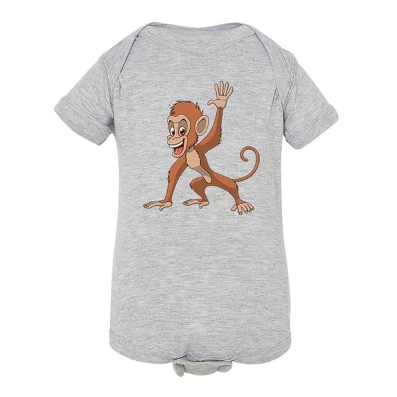 A Happy Monkey Bodysuit Infant -Image by Shutterstock, 24 Months