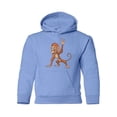 thumbnail image 1 of A Happy Monkey Hoodie Juniors -Image by Shutterstock,  Large, 1 of 4