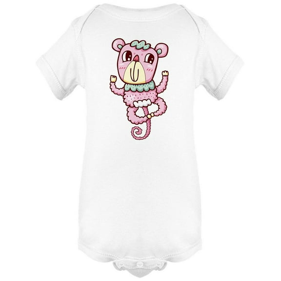 A Happy Monkey Smile Bodysuit Infant -Image by Shutterstock,  Newborn