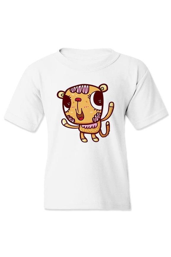 A Happy Monkey Smiles T-Shirt Juniors -Image by Shutterstock,  Small