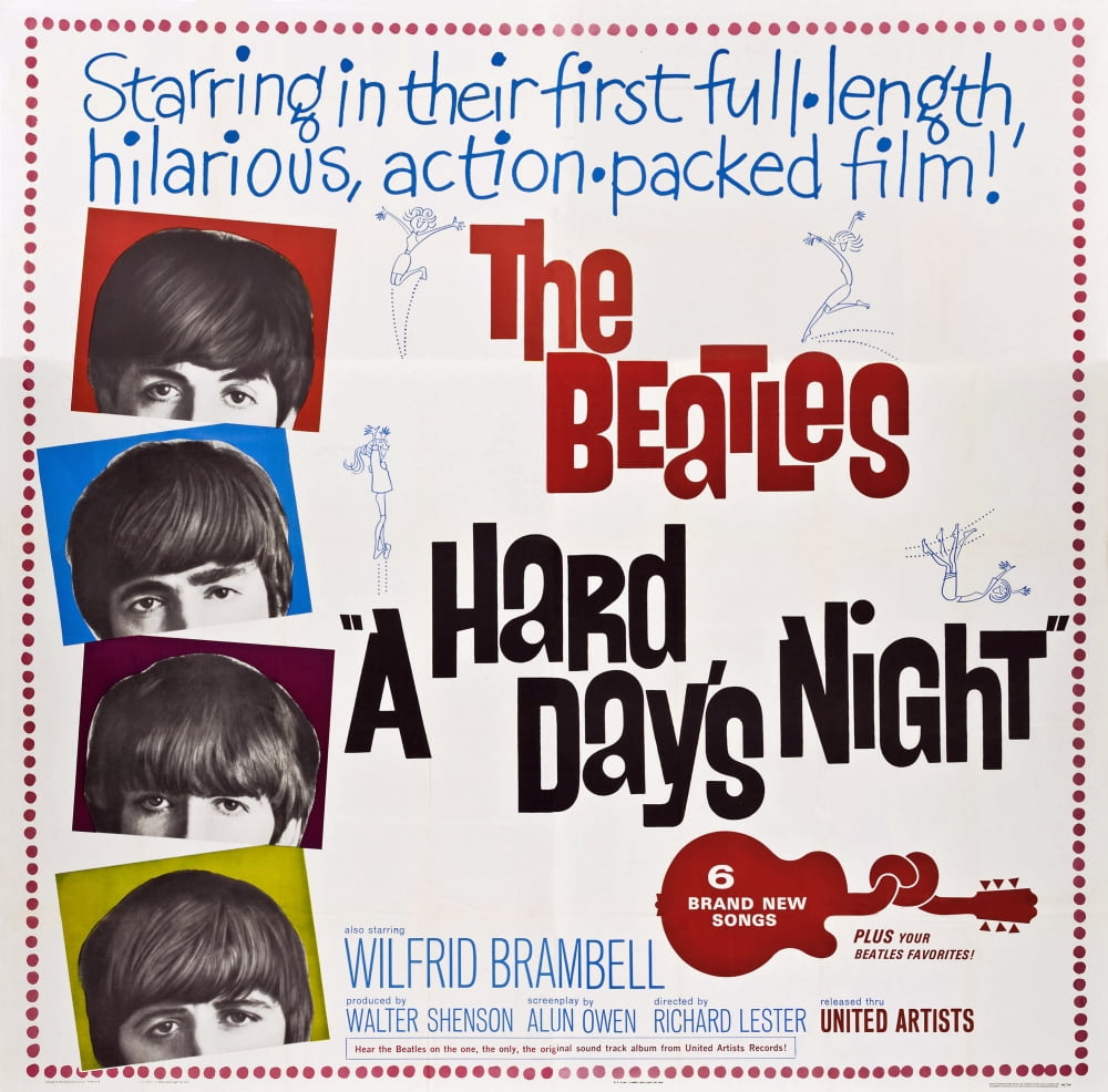 A Hard DayS Night Canvas Art -  (28 x 22)