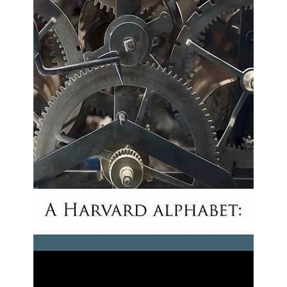 A Harvard Alphabet Paperback