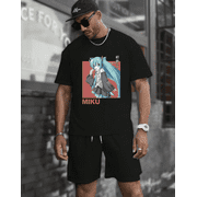 A Hatsune Miku Anime Girl Kawaii Project Diva Gift Graphic Fan Unisex T-shirt, for men & women, up to size 5XL