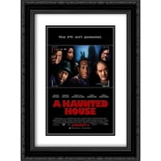 A Haunted House 18x24 Black Ornate Wood Framed Movie Poster with Double Matting