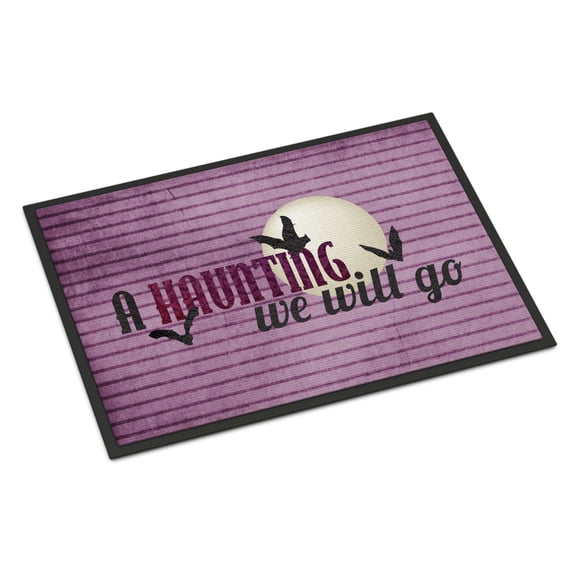 A Haunting we will go Halloween Doormat 24x36