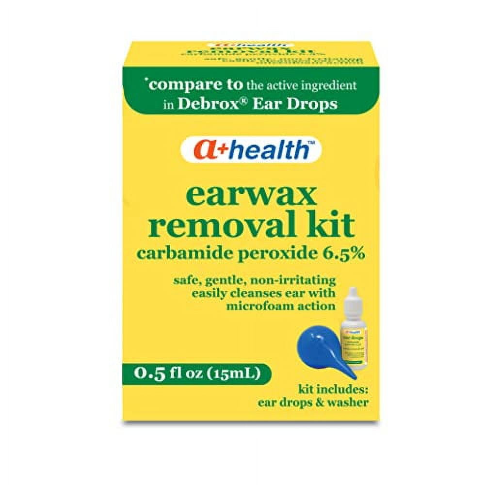 A+ Health Earwax Removal Kit, Carbamide Peroxide 6.5, Made in USA