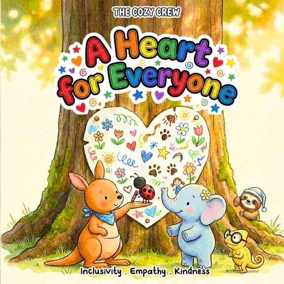 Cozy Crew - Social Emotional Learning Bo A Heart for Everyone: A Cozy Preschool Valentine Social Skills Story About Inclusion, Kindness, and Big Feelings, (Paperback)