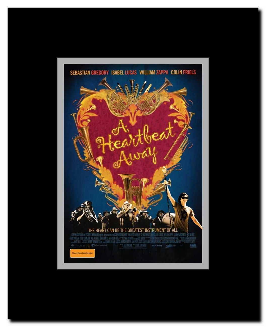 A Heartbeat Away Framed Movie Poster