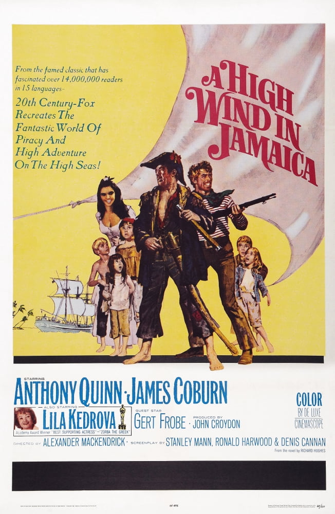 A High Wind In Jamaica U Canvas Art - (24 x 36)