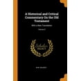 thumbnail image 1 of A Historical and Critical Commentary on the Old Testament : With a New Translation; Volume 3 (Paperback), 1 of 1