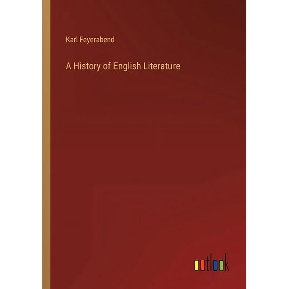 A History of English Literature (Paperback)