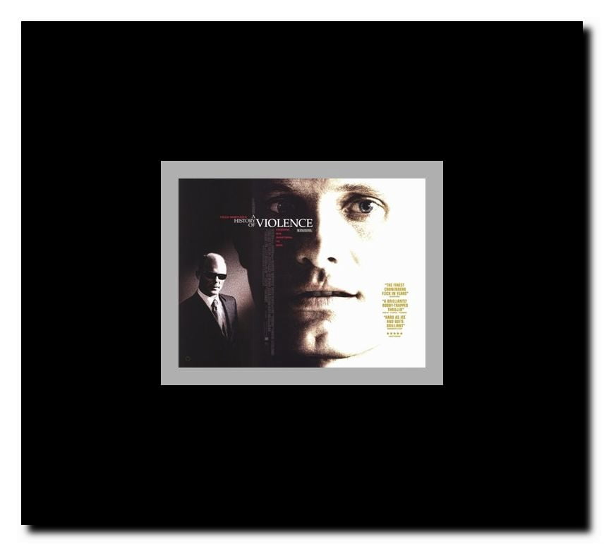A History of Violence Framed Movie Poster