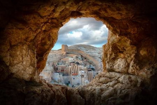 A Hole In The Wall Canvas Art - Ido Meirovich (12 x 18)