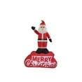 thumbnail image 1 of A Holiday 9097203 10 ft. LED Merry Christmas Inflatable Santa, 1 of 1