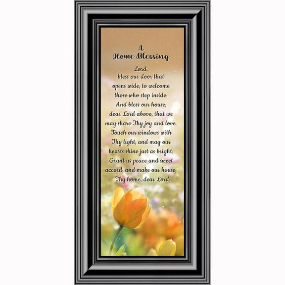 A Home Blessing, God Bless This Home Sign, Home Blessing Decor, 6x12 7302