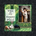 thumbnail image 1 of A Horse Lovers Happy Place, Horse Lovers, Personalized Picture Frame, 10X10 9728, 1 of 6