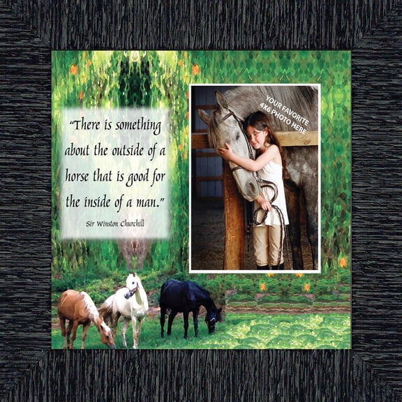A Horse Picture Frame, Horse Lovers, Personalized Picture Frame 10X10 9708