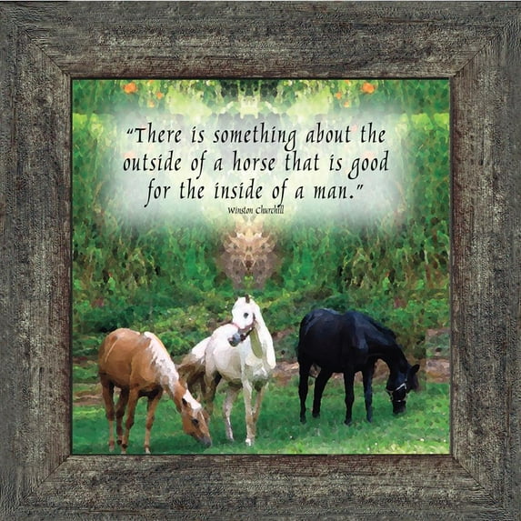A Horse Picture Frame, Horse Lovers, Picture Frame, 10x10 8508