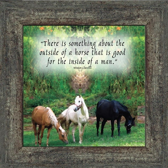 A Horse Picture Frame, Horse Lovers, Picture Frame, 10x10 8508