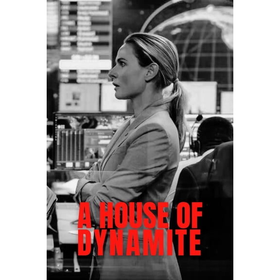 A House of Dynamite (2025) Movie DVD - Drama, Thriller