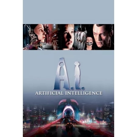 A.I. Artificial Intelligence (2001) Poster Home Decor Vintage Art Print Cute Birthday Gift Wall Art