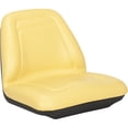 thumbnail image 1 of A & I Deluxe Mid-Back Utility Lawn Mower Seat, Yellow, Model# TM555YL, 1 of 9