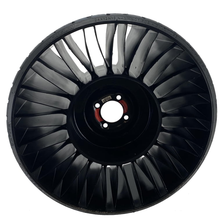 A&I Products 24x12N12 X-TWEEL TURF Airless Radial Tire - 4LUG