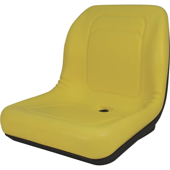 A&I Universal Vinyl Bucket Seat — Yellow, Model #LGT100YL